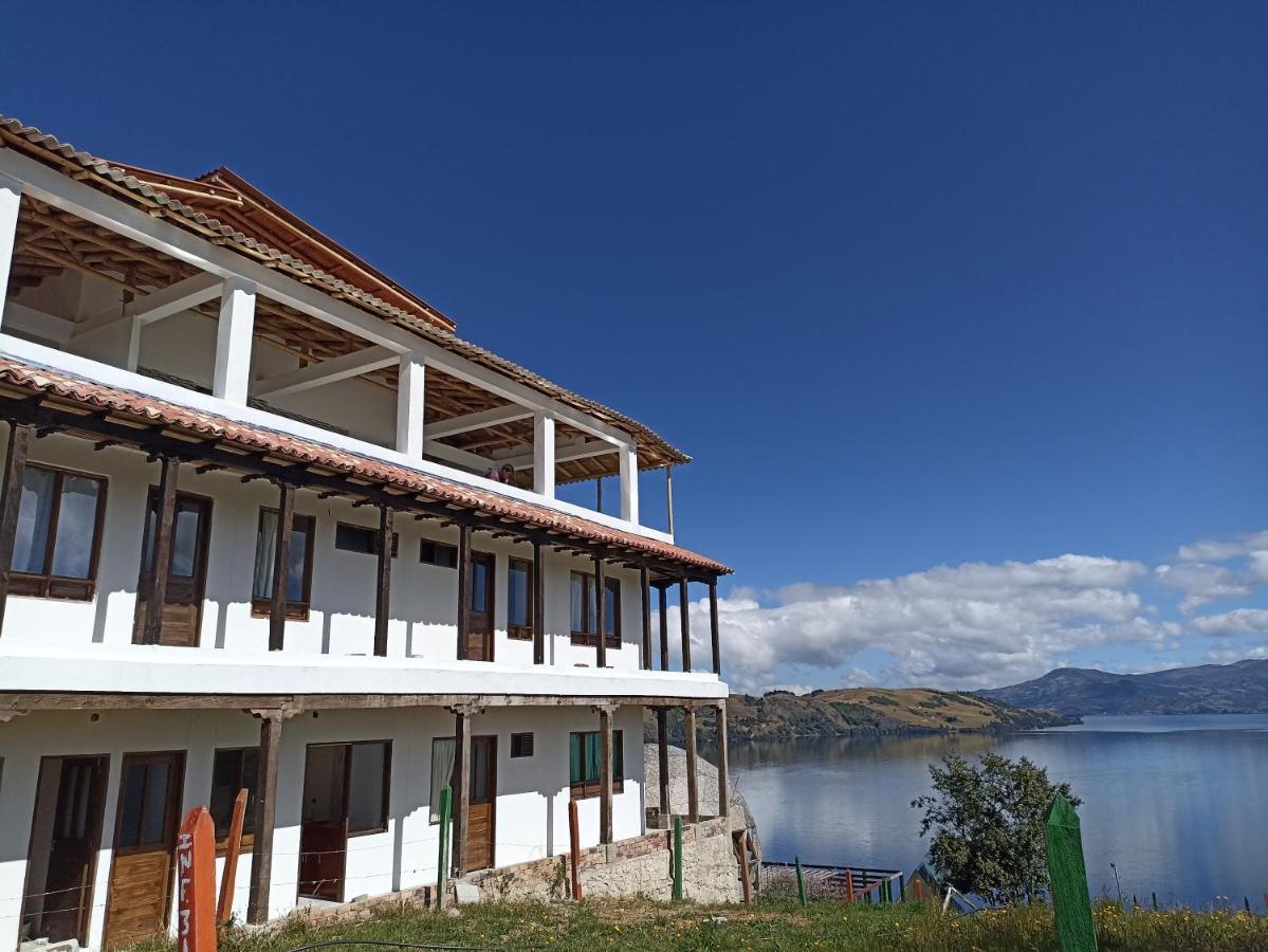 Hotel Tota Eliseo Playa Blanca Lago De โตตา ภายนอก รูปภาพ