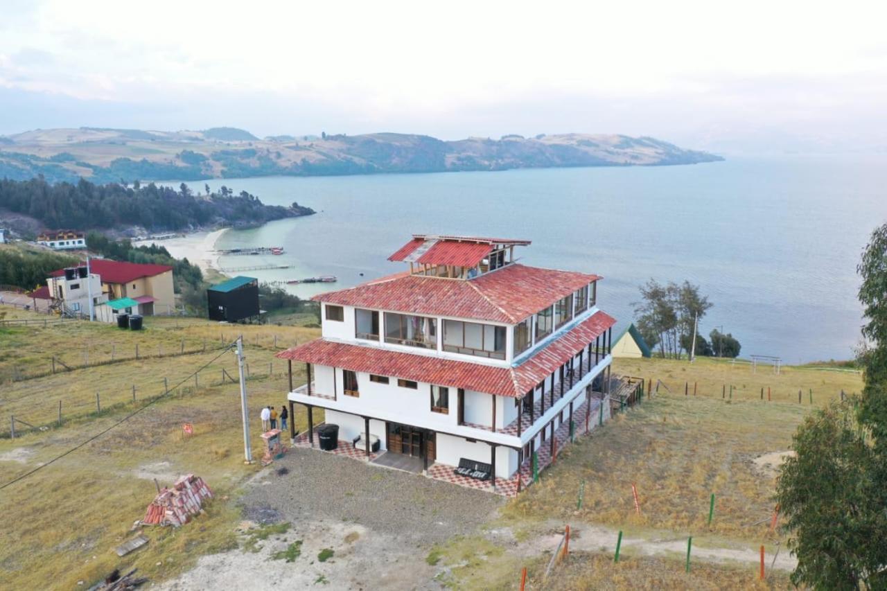 Hotel Tota Eliseo Playa Blanca Lago De โตตา ภายนอก รูปภาพ